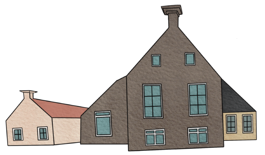 Illustratie van de Jungo Care-boerderij