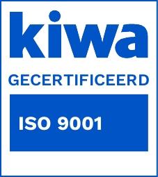 Kiwa gecertificeerd ISO 9001
